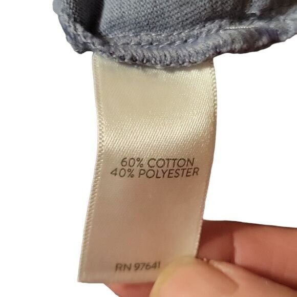 J JILL Tunic Top Blue M Casual Warm Comfort Lightweight contemporary mature - Picture 6 of 6